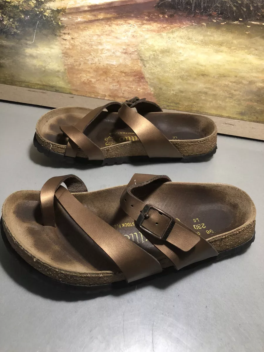 Papillio Birkenstock Womens Girls 6 36 Strappy Slides Germany Made Sandals Shoes