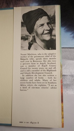 SUNRISE TOMORROW: A Story of Botswana Book By NAOMI MITCHISON HC 1973. - Picture 19 of 20