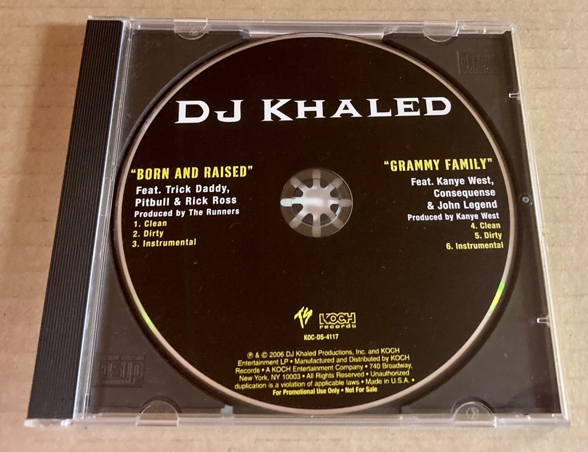 DJ Khaled 直筆サイン入りCD DJ Khaled 直筆サイン入りCD 洋楽 - 洋楽