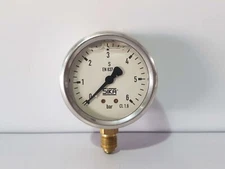 SIKA PRESSURE GAUGE EN 837-1 0-6 BAR