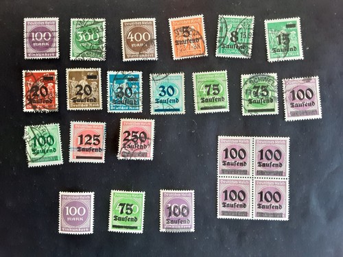DR Mi Nr 289 (*); 268, 287, 289, **; 268, 70/71, 277 - 81, 284/5, 287 - 291, 295