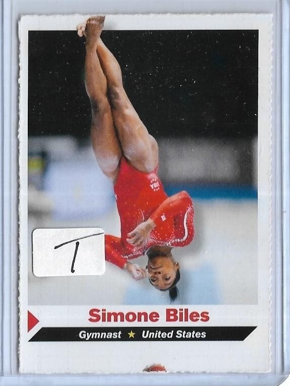 SWEET 2014 SI FOR KIDS SIMONE BILES ROOKIE CARD #292 ~ USA OLYMPIC GYMNASTICS (T