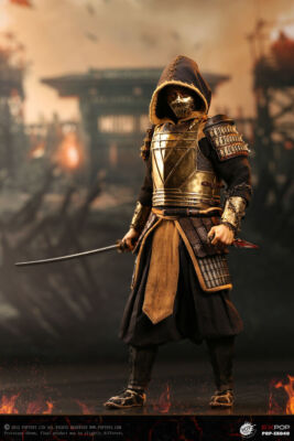 1/6 New POPTOYS EX049 Mortal Kombat Scorpion Copper&Leather