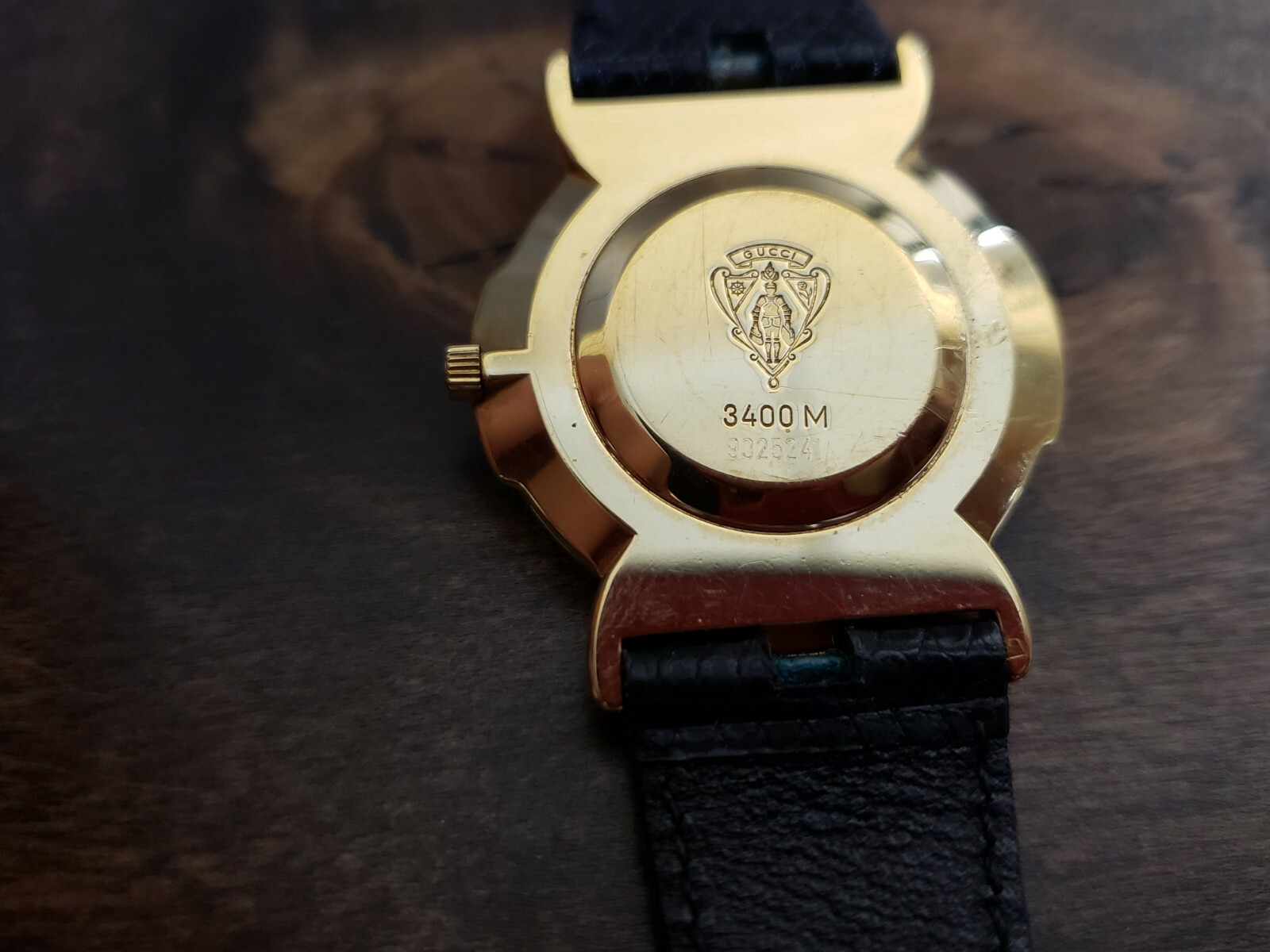 Купить Vintage Gucci 3400M Gold Tone 