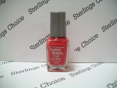 2 Fantasy Makers Nail Color #11143 Red Red