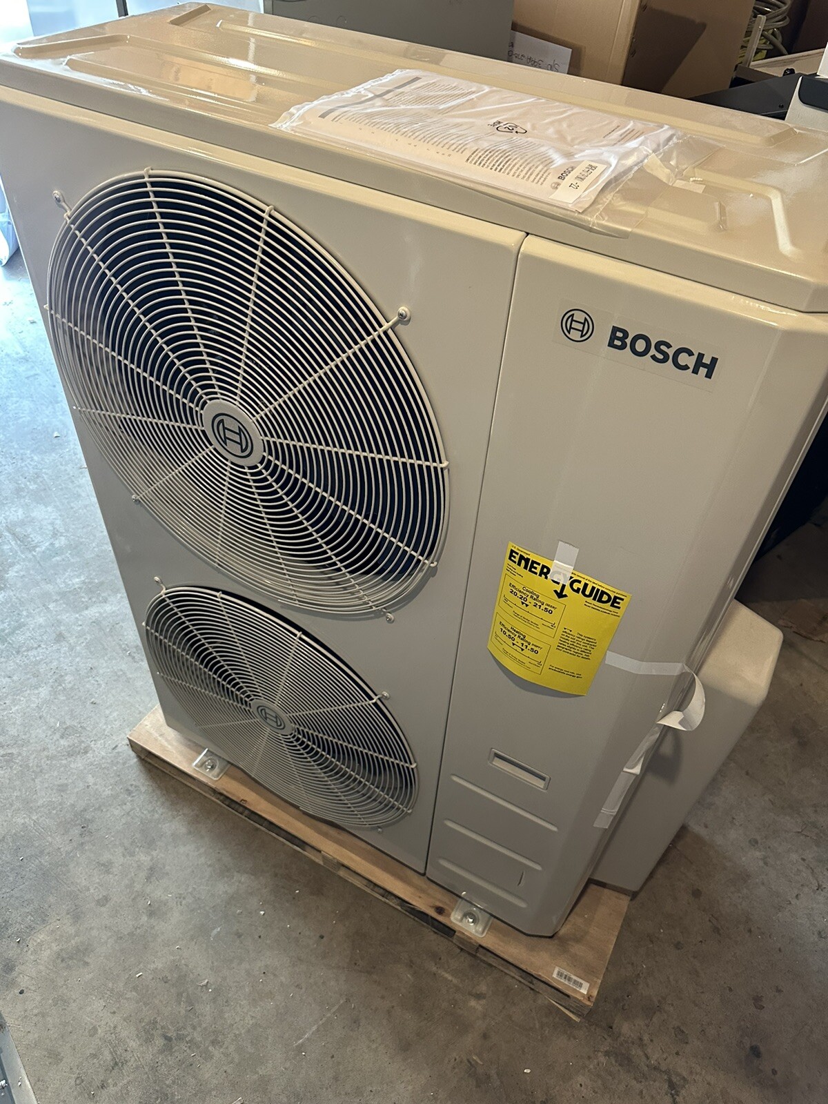 Bosch Climate 5000 48K Multi-Zone Heat Pump BMS500-AAM048-1CSXHC And Heads  | eBay