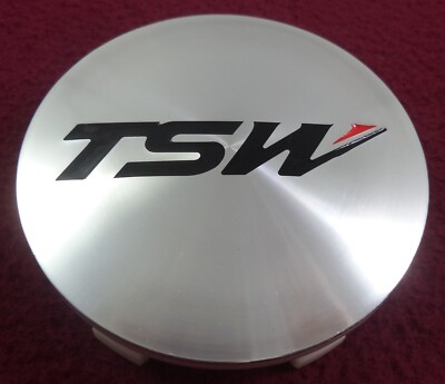 TSW Wheels Silver Custom Wheel Center Cap # PCF82-2 (1)