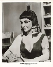 1963 CEMA PHOTO CLEOPATRA ELIZABETH TAYLOR RICHARD BURTON REX HARRISON
