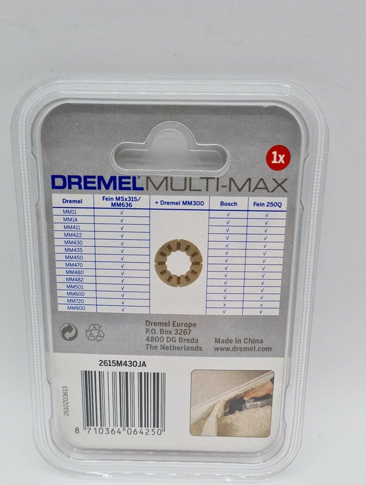 Dremel Multi-Knife Multifunktions-Messer MM430 Multi Max 8300 MM20 MM40 - Bild 2 von 2