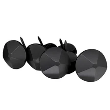 Sidco Supply 50 Pack - 1.25 Inch Iron Clavos - Decorative Nails - Black