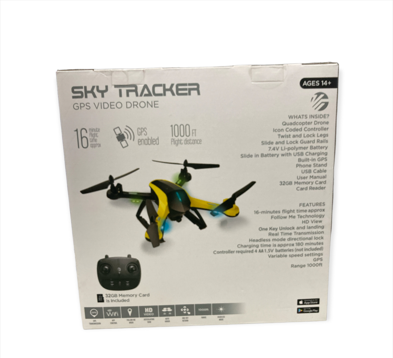 Vivitar DRC445 VTI Skytracker GPS Drone 681066172216 eBay