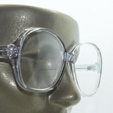 Bifocal Huge Oversize Statement Bold Polished Gray Frame Reading Glasses 1.00