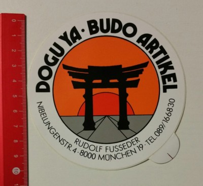 Aufkleber/Sticker: Dogu Ya - Budo Artikel - München (020417174)