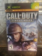 CALL OF DUTY Finest Hour XBOX Original ACTIVISION 2004 Game Instruction Booklet