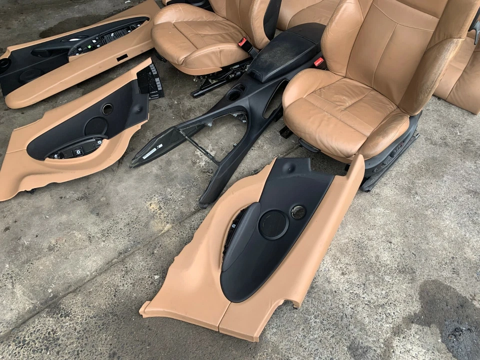 宝马 650I 650CI E63 原始设备制造商套装运动前后座门板扶手内饰 — 第 4/4 张图片