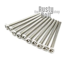 M1.6 x 20mm, Phillips Pan Head Screws, A2 304 18-8, Stainless Steel