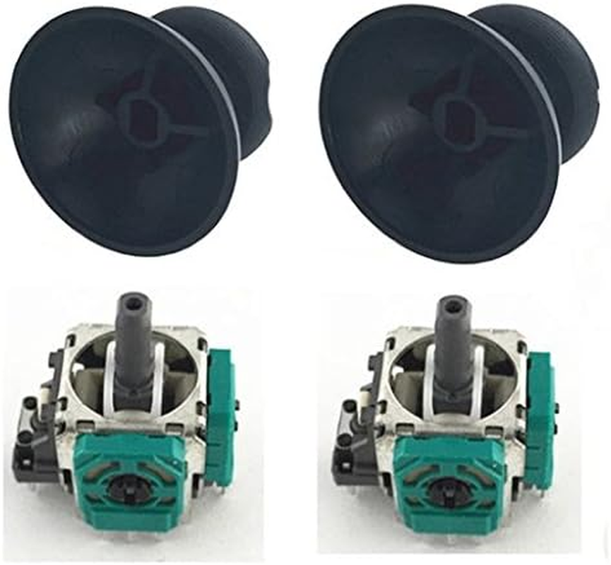 3D Analog Joystick Thumb Stick Grip Cap Rocker Cover Sensor for Switch NS NX Pro