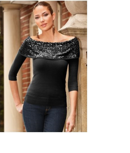 boston proper sequin tops