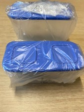 2 BOITES CLEAR RECTANGULAIRE  TUPPERWARE 0.716 ML / NEUVES