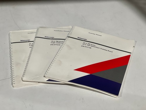 Lot of 14 Vintage Tektronix Instruction / User Manuals for Test Equipment - Tek - Picture 2 of 12