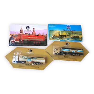 Altenmünster KRAZ MAN Russisch Truck Tank 4 Modelle LKW Sammler Sammeltruck 1 87