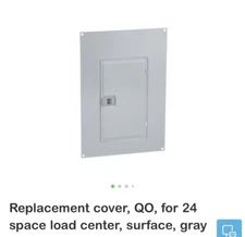 Square D QOC24US 24 Space Circuit Breaker Panel Cover **Free Shipping**