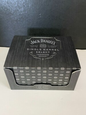 Jack Daniels Single Barrel Select Minibar empty Box (NO BOTTLES, NO ALCOHOL)