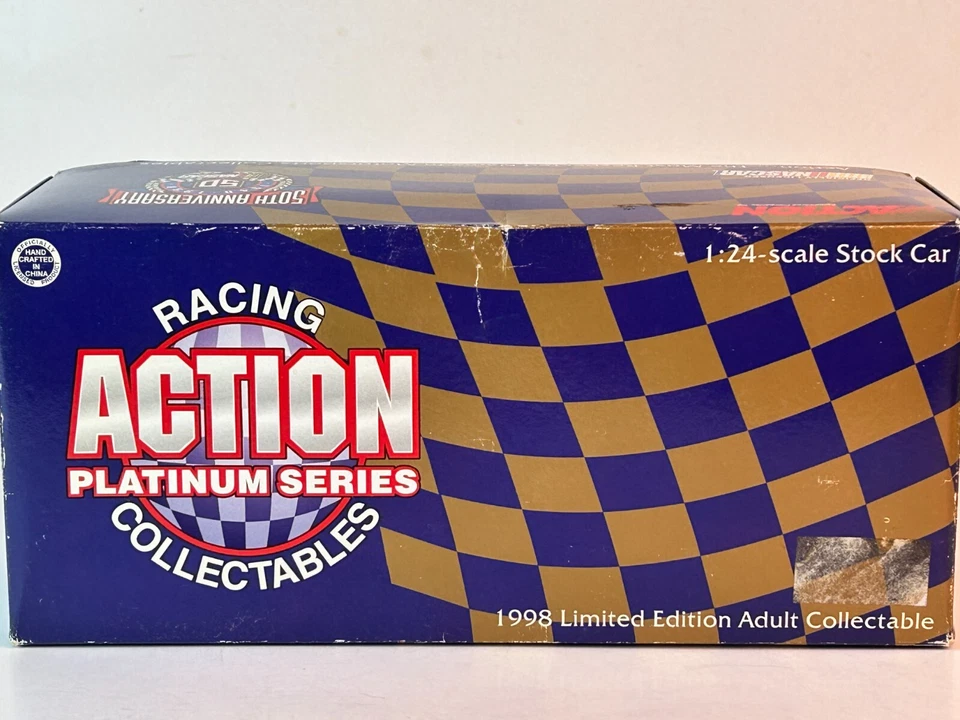 1:24 Scale Action Racing Curtis Turner 1955-56 Ford, Nascar with Box - Image 2 of 4