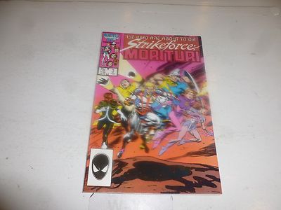 STRIKEFORCE MORITURI Comic - No 3 - Date 02/1987 - Marvel Comic
