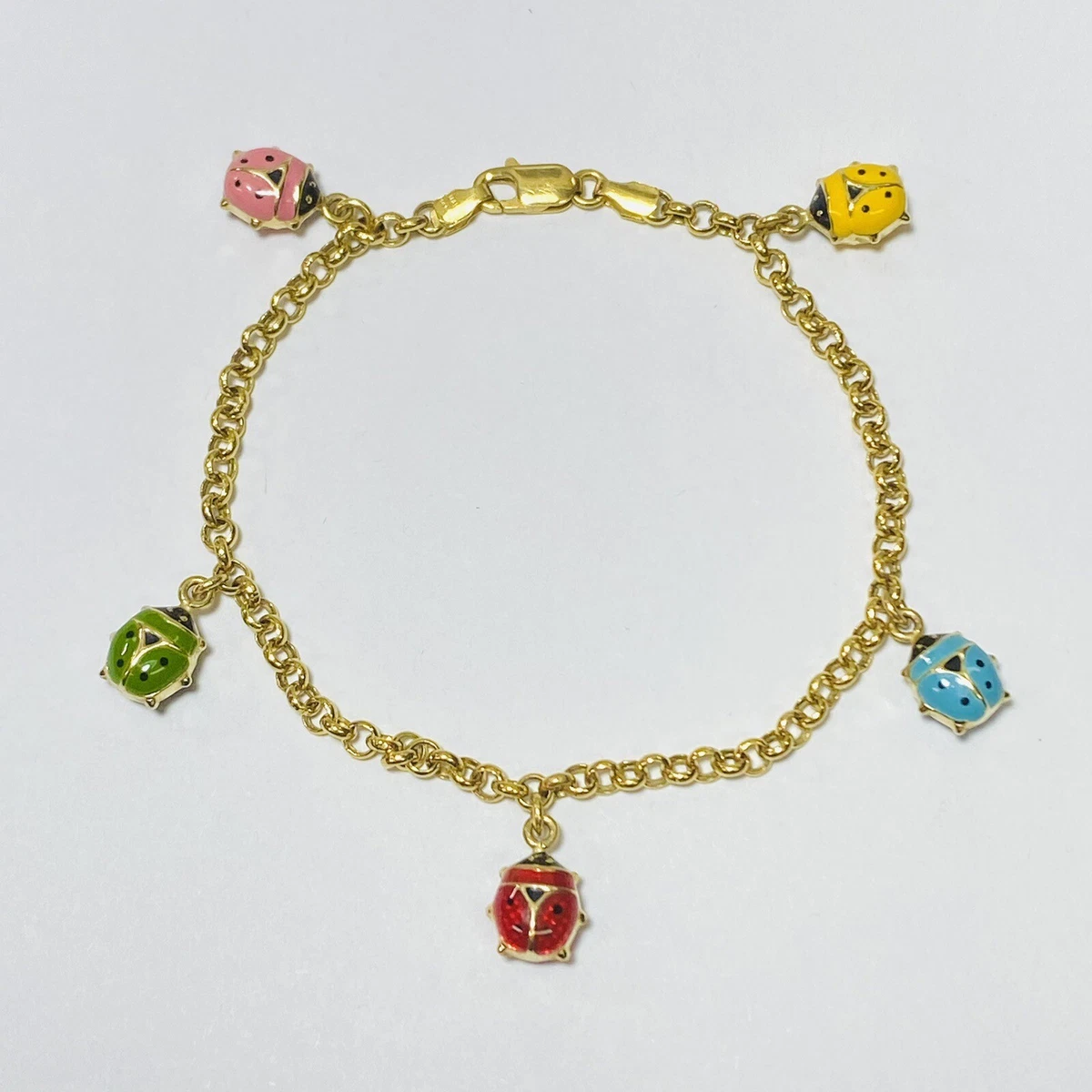 Ladybug charm bracelet online