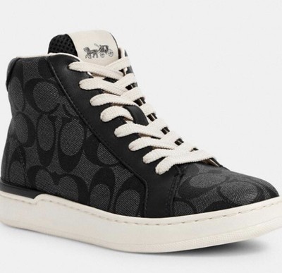 all black coach sneakers