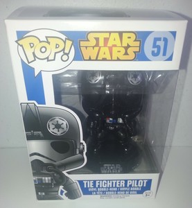 Funko-POP-Star-Wars-Tie-Fighter-Pilot-51-Vinyl-Bobble-Head-Figure-Vaulted
