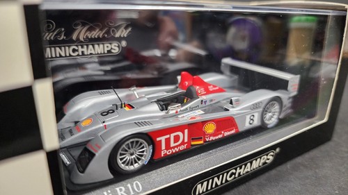 MINICHAMPS AUDI R10 #8 24H LE MANS 2006 WINNERS BIELA/PIRRO/WERNER 1/43 O3 - Picture 5 of 7