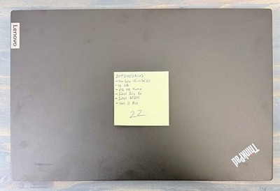 ThinkPad E15 Gen 2 (15 , Intel) Laptop