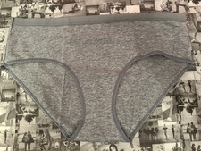 NWT Victoria's Secret Cotton Hiphugger Panty underwear Heather Grey Large L