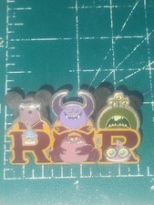 Monsters Inc University Pin Metal Back Roar O...