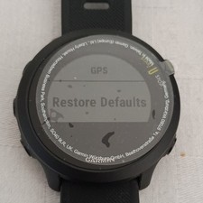 Garmin Forerunner 55 GPS Running Watch Black w/ Charging Cable Manual A04162