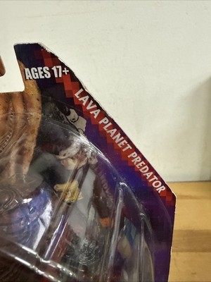 VINTAGE PREDATOR LAVA PLANET PREDATOR AUTHENTIC NECA - NEW IN