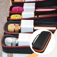 Cordless Double Microphone Carrying Case EVA Storage Box for Recording,