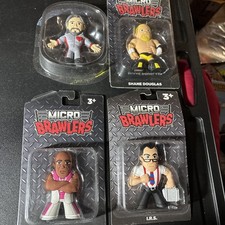 Lot Of 4 Micro Brawlers New 2017