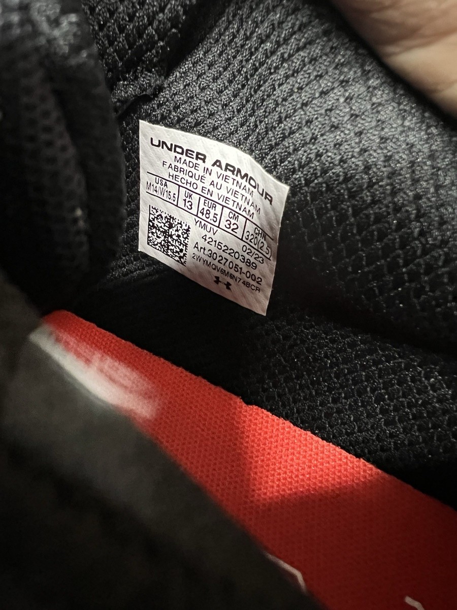 UNDER ARMOUR CURRY FLOW 10 X DAVIDSON PE [3027051 002] RED  display picture 1