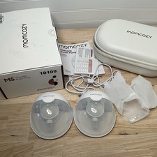 Momcozy M5 Double Hands-Free Wearable Breast Pump Set 2 Pack Open Box Unused