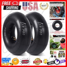 11x4.00-4 Replacement Inner Tubes with TR87 Bent Valve Stem   Butyl Rubber Ti...