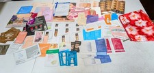 70pc High End Skincare Beauty Cosmetics Makeup Hair Sample Packets Foils Lot Bag