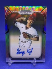 2019 Panini Prizm George Kirby Auto Draft Picks Mariners Holo Autograph # 34
