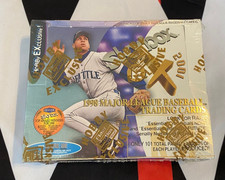 1998 Skybox E-X 2001 Baseball Sealed Hobby Box MLB Griffey Jeter Bonds Possible