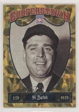 2013 Panini Cooperstown Collection Gold Crystal Shard 86/299 Al Barlick HOF 0q3