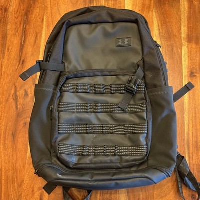 UA Under Armour Storm Triumph Sport Backpack Cordura Fabric Black 19x11''