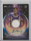 RASHEER FLEMING 2025-26 Topps Midnight RC Rookie Jersey Auto Autograph Suns