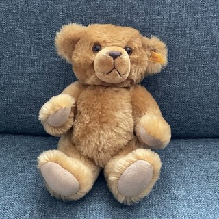 Steiff ORIGINAL TEDDYBÄR GOLDBLOND MOHAIR 1999